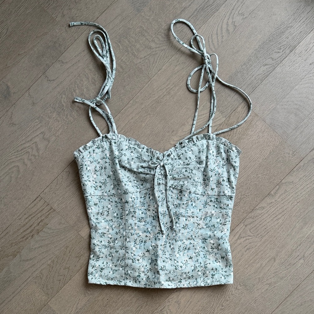 Reformation Linen Top - Size 4